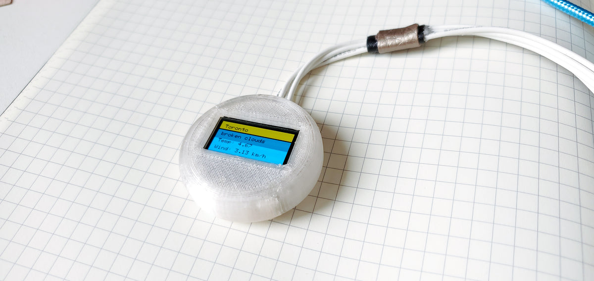 ESP32 Connecting - touch wearable with live data image 7