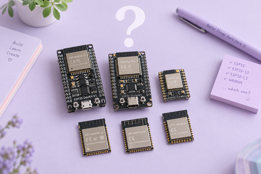 Which ESP32 Board Should You Choose? S2, C3, S3 and Form Factors Explained