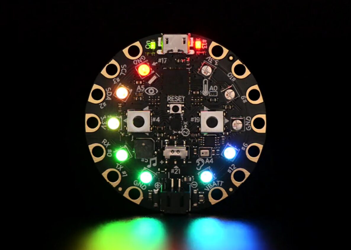 Open Universal Input Sleeve {OUIS} - Circuit Playground Programmed image