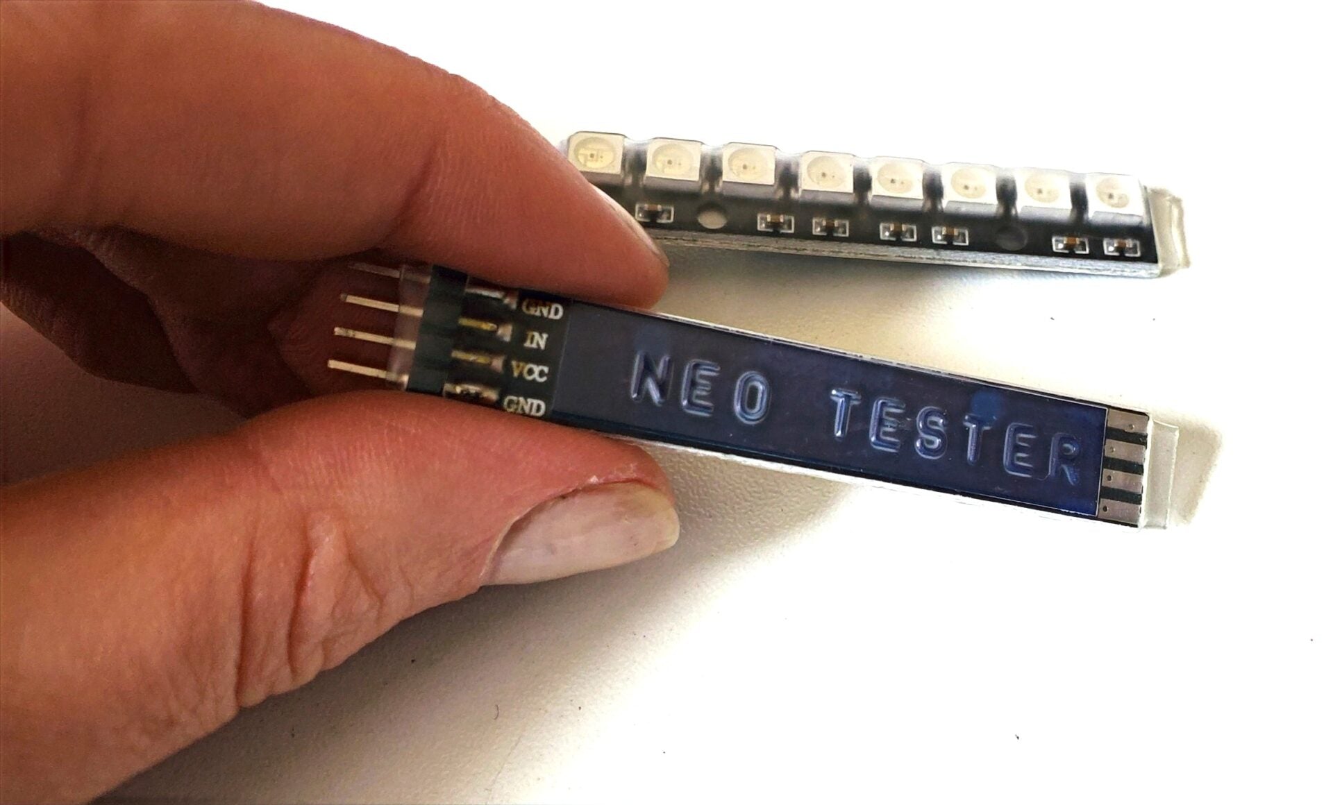 Whoa NEO TESTER! Get Your Prototyping On with Our Unique Mini 8 RGB LED Circuit Board Strip! image 3