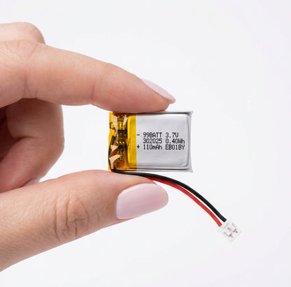 3.7V 110mAh LiPo battery with JST connector, photo 1