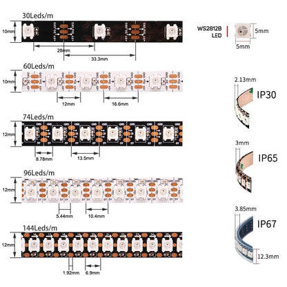 60/meter RGB Pixel Strips image 2