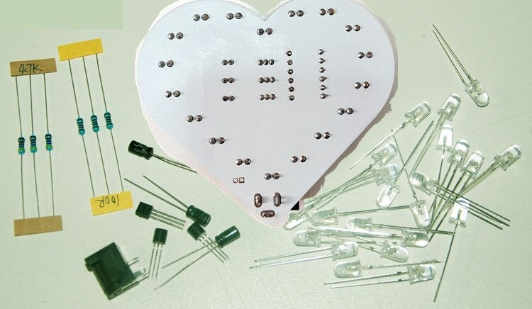 Colorful Heart-Shaped LED image 3