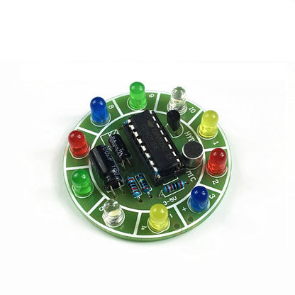 Colorful Voice Control Rotating LED Light Kit image 1