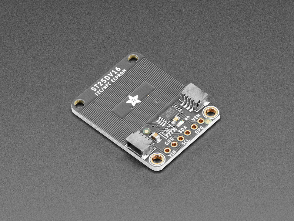 Adafruit RFID tag:  ST25DV16K I2C EEPROM Breakout image 3