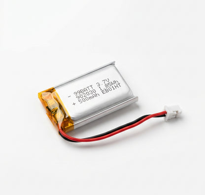 3.7V 500mAh LiPo battery with JST connector, photo 3