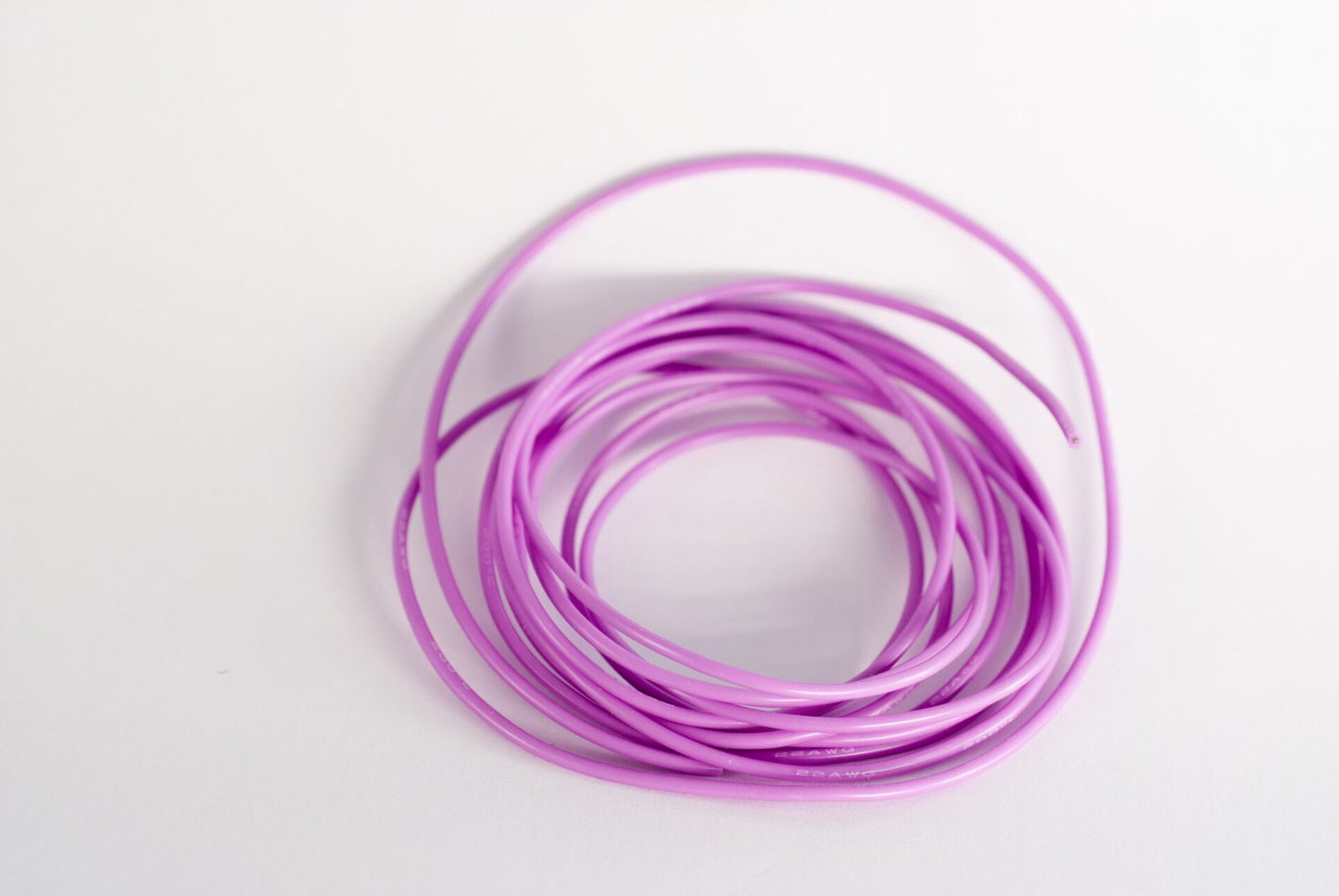 Purple soft Silicone wire 22 AWG image 2