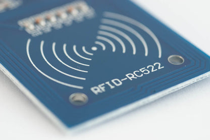 RFID RC522 board and tags image 2