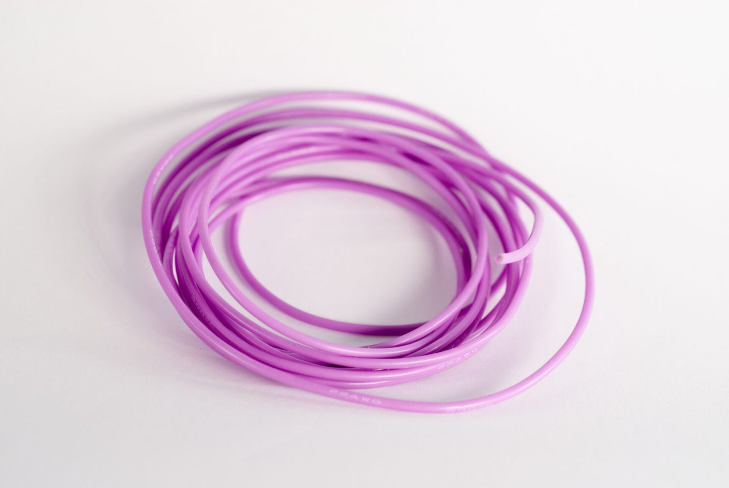 Purple soft Silicone wire 22 AWG image 4