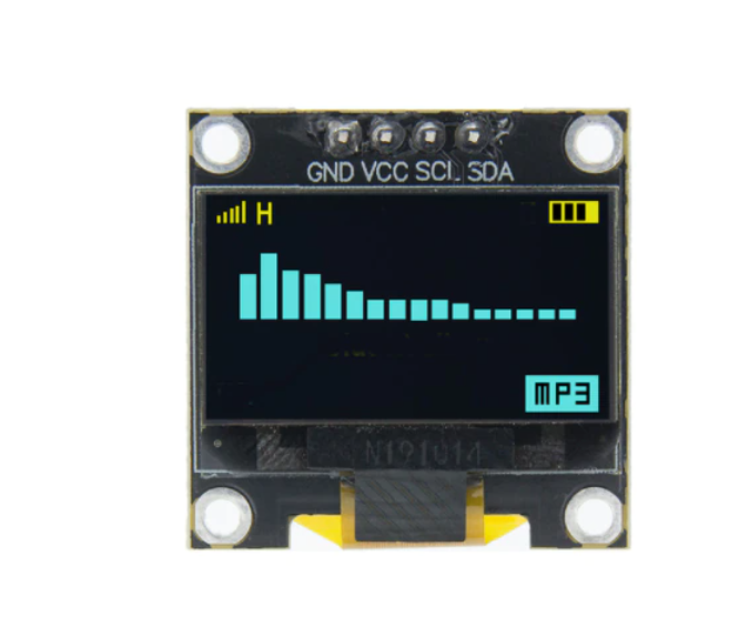 Yellow and Blue OLED 0.96" image 1