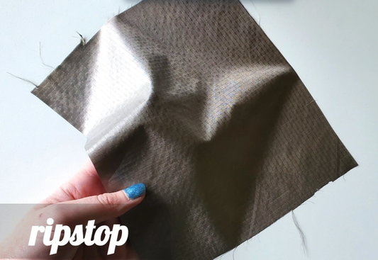 Ripstop conductive fabric square pattern image 1