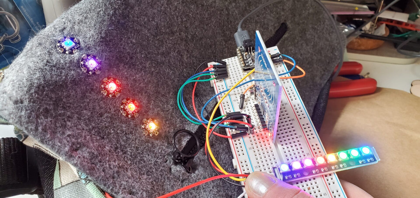 Whoa NEO TESTER! Get Your Prototyping On with Our Unique Mini 8 RGB LED Circuit Board Strip! image 7