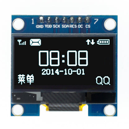 OLED 1.3" SPI White or Blue image 0