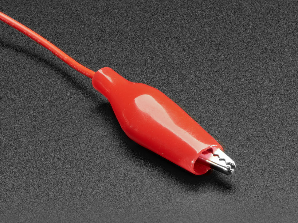 Small Alligator Clip to Male Jumper Wire Bundle image 3