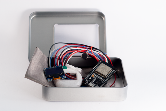 ESP32 Connecting - touch wearable with live data image 1