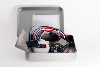 ESP32 Connecting - touch wearable with live data image 1