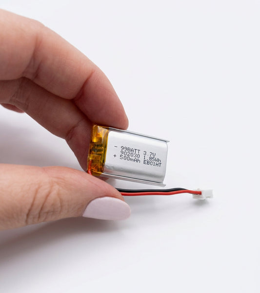 3.7V 500mAh LiPo battery with JST connector, photo 1