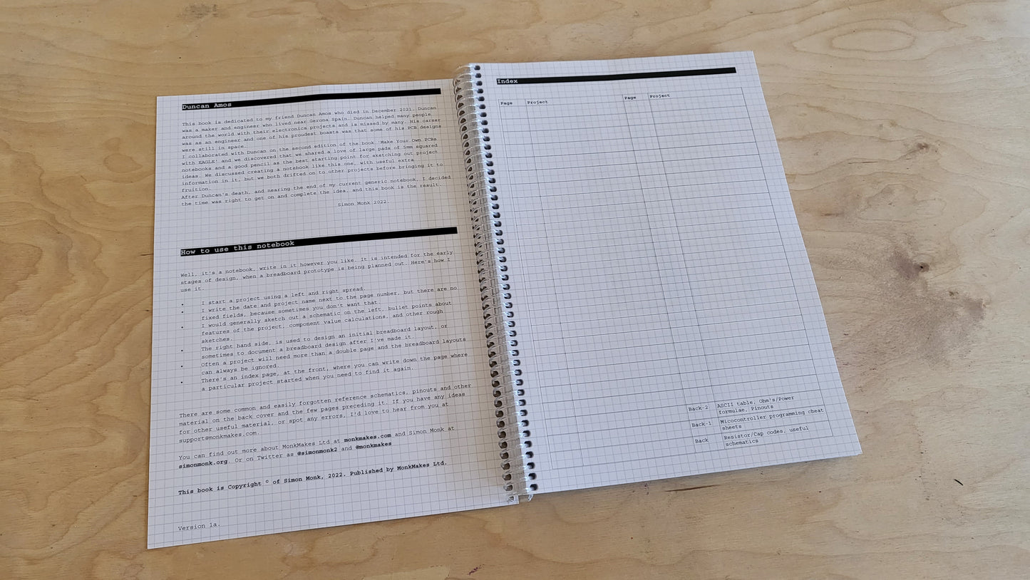 Electronics Notebook from Monk Makes image 3
