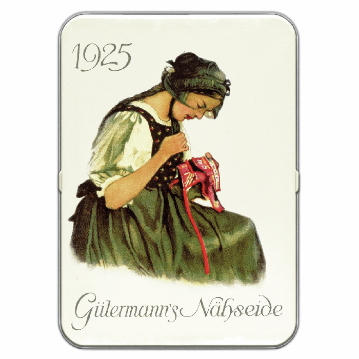 Gutermann Vintage Tin Thread set image 2