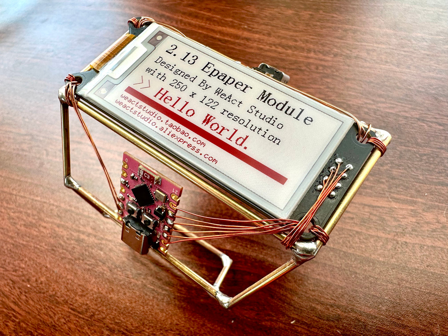 ESP32-C3 SuperMini Development Board (Pink)