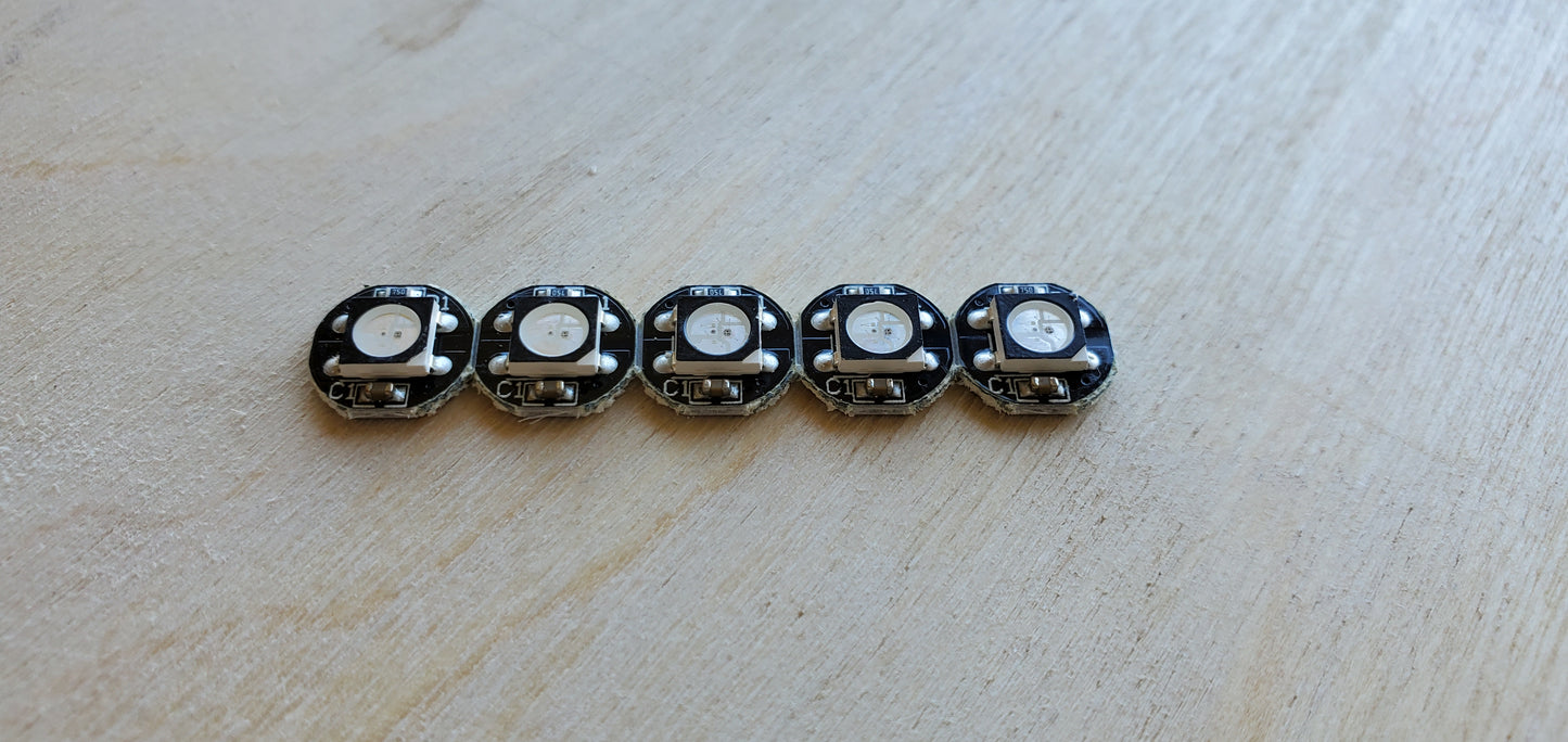 RGB LED Button Chip Addressable image 2