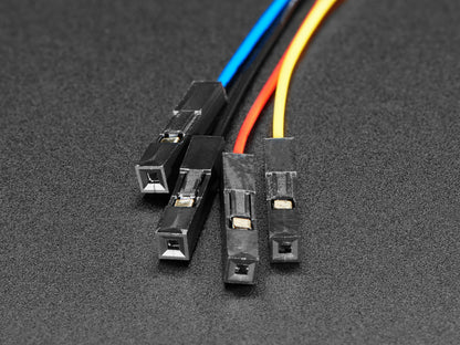 STEMMA QT / Qwiic JST SH 4-pin Cable with Premium Female Sockets image 1