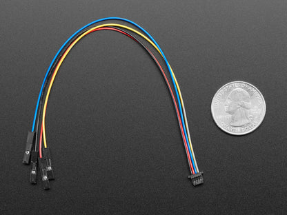 STEMMA QT / Qwiic JST SH 4-pin Cable with Premium Female Sockets image 3