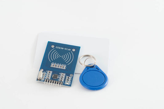 RFID RC522 board and tags image 0