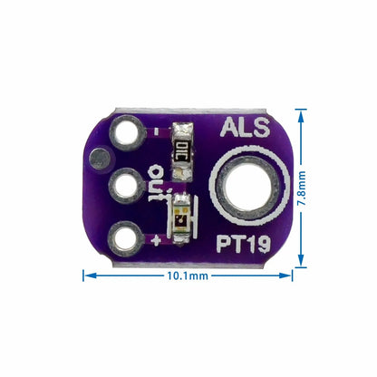 ALS-PT19 board dimensions