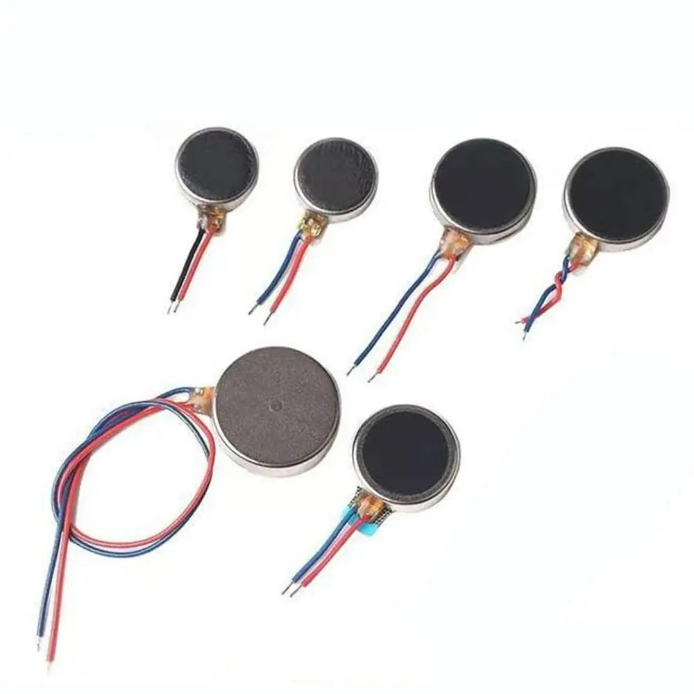Coin vibration motors in several sizes