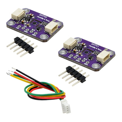 SHT40 sensor boards with cables