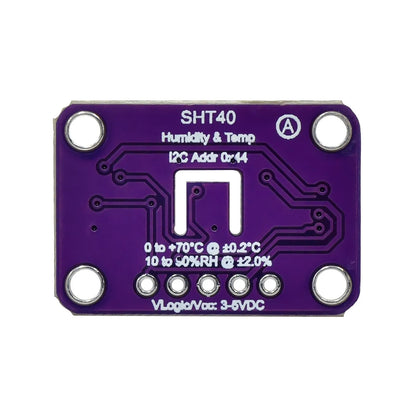 SHT40 temperature and humidity sensor board