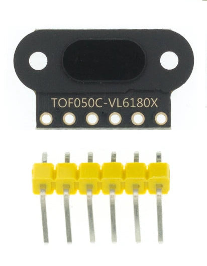Time-of-flight sensor modules with header pins