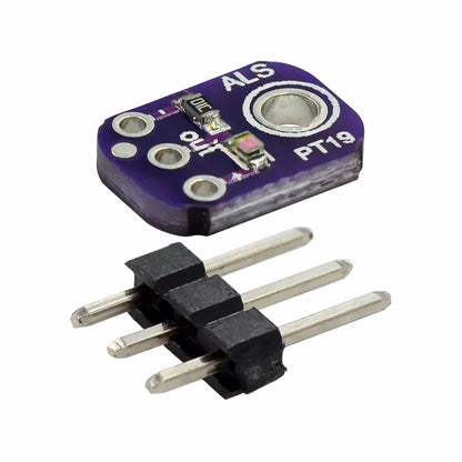 ALS-PT19 analog light sensor board with headers