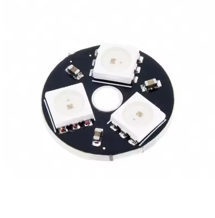 3-LED RGB Circuit Ring – WS2812B