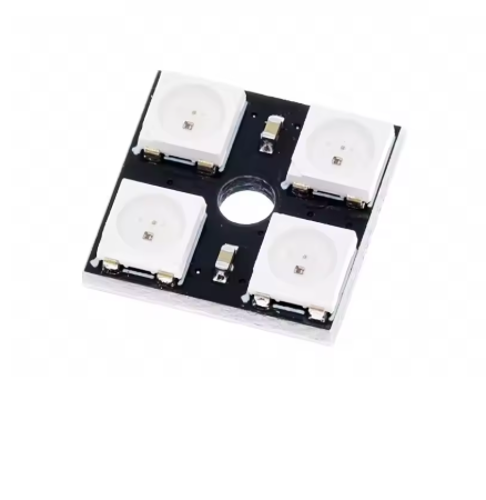 4-LED RGB Rectangle Board – WS2812B
