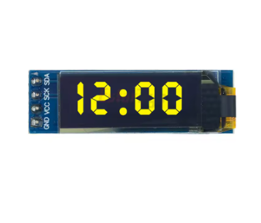 Yellow OLED 128 x 32