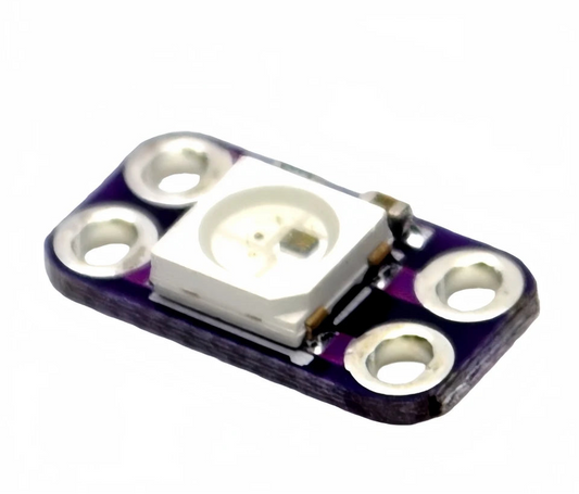 Single WS2812B RGB LED module front