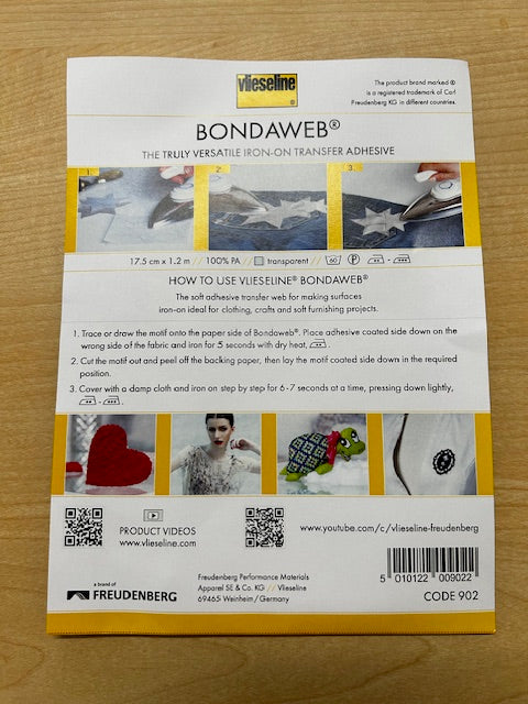 Bondaweb Vliesofix by Vilene Vlieseline image 2
