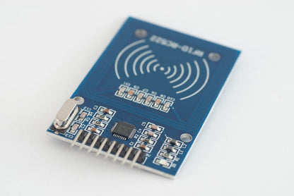 RFID RC522 board and tags image 4