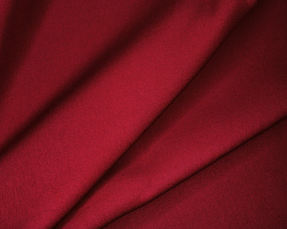 Wine Color Plain Bonded Scuba image 2
