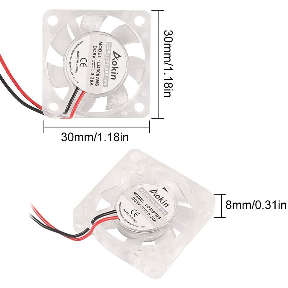 Axial Fan clear or black image 4