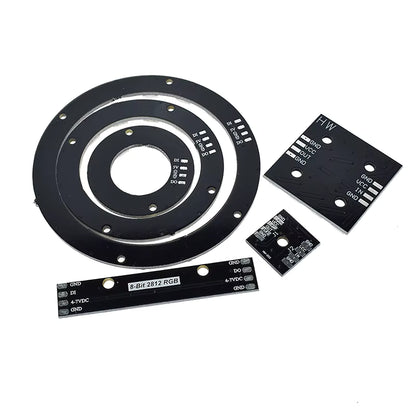12 RGB LED Black Panel image 2