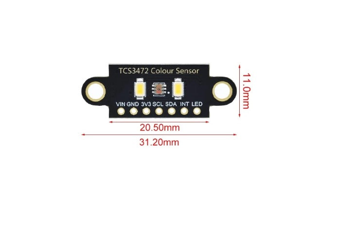 Color Sensor TCS34725: Black version image 3