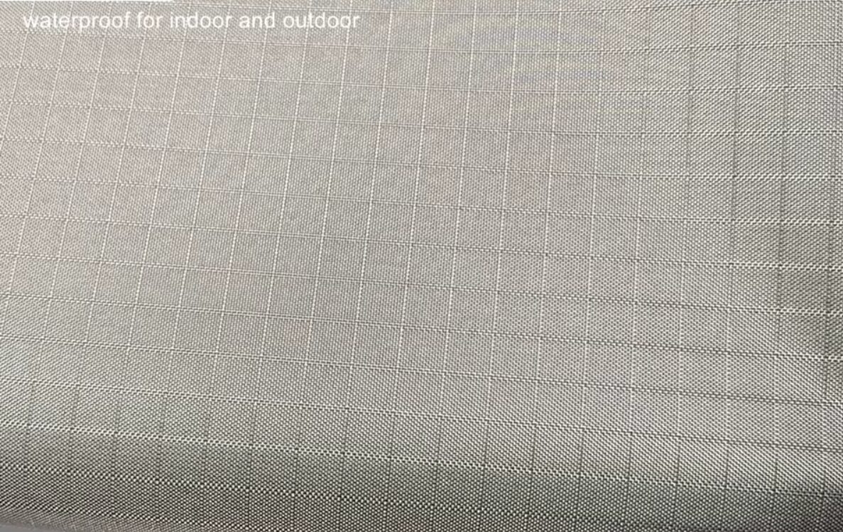 Copper nickel 5G woven fabric laid flat, silver colour