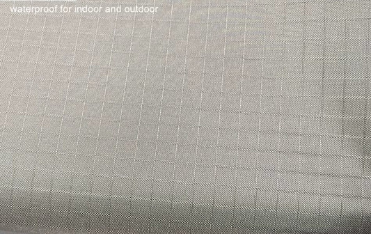 Copper nickel 5G woven fabric laid flat, silver colour