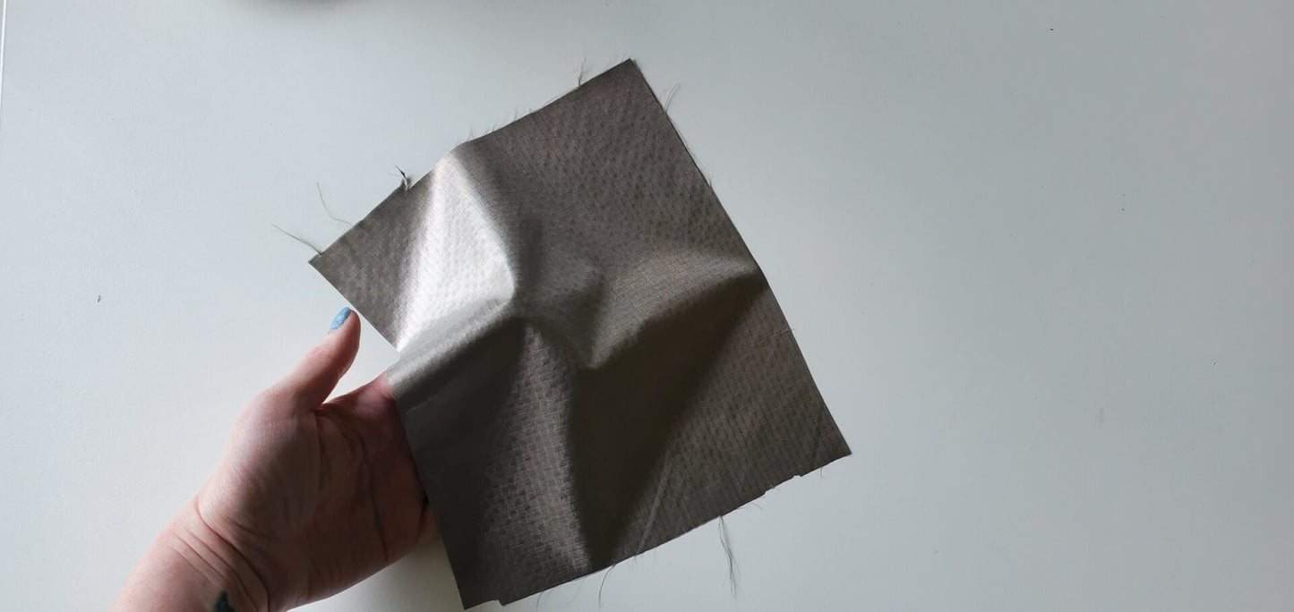 Ripstop conductive fabric square pattern image 0