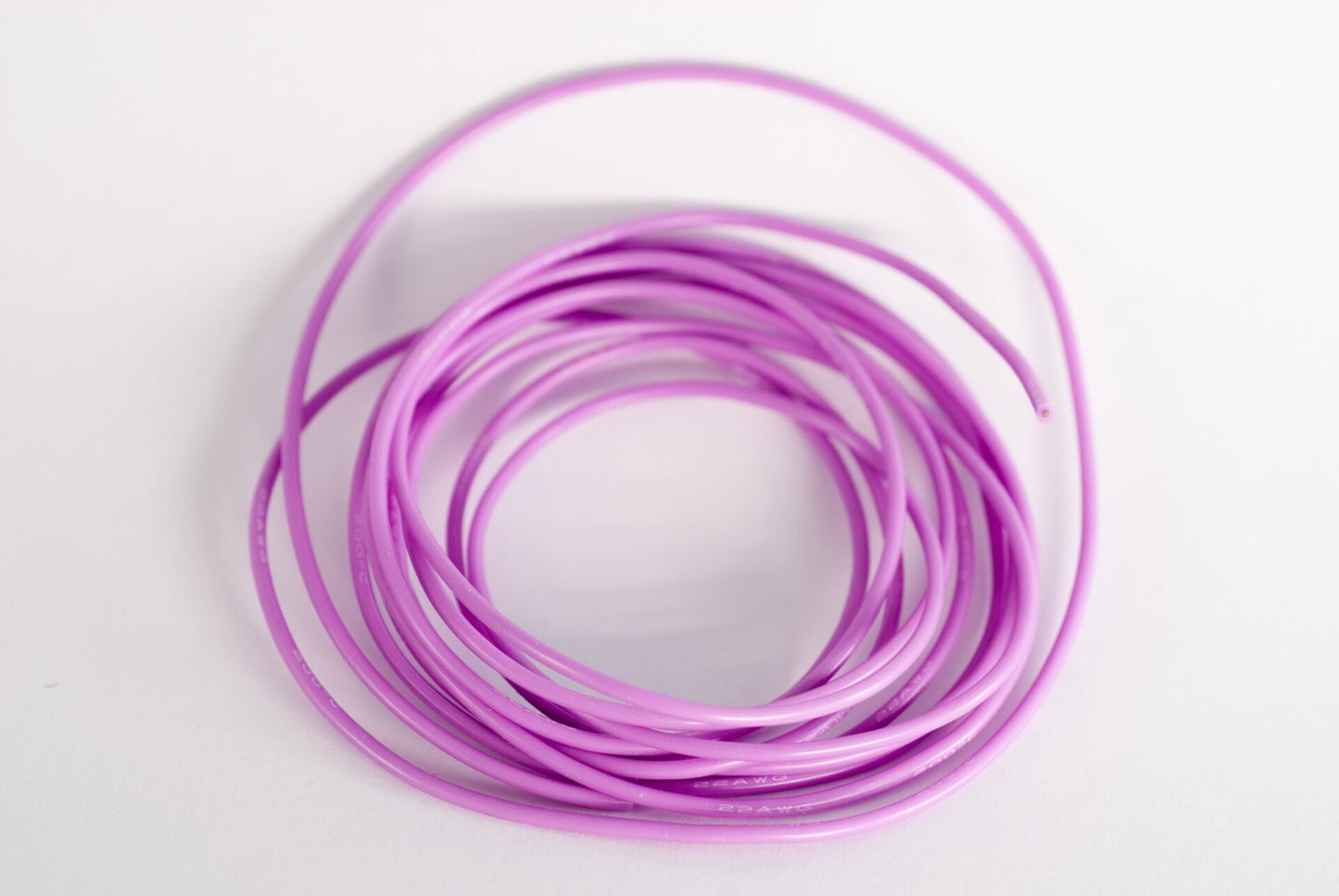 Purple soft Silicone wire 22 AWG image 6