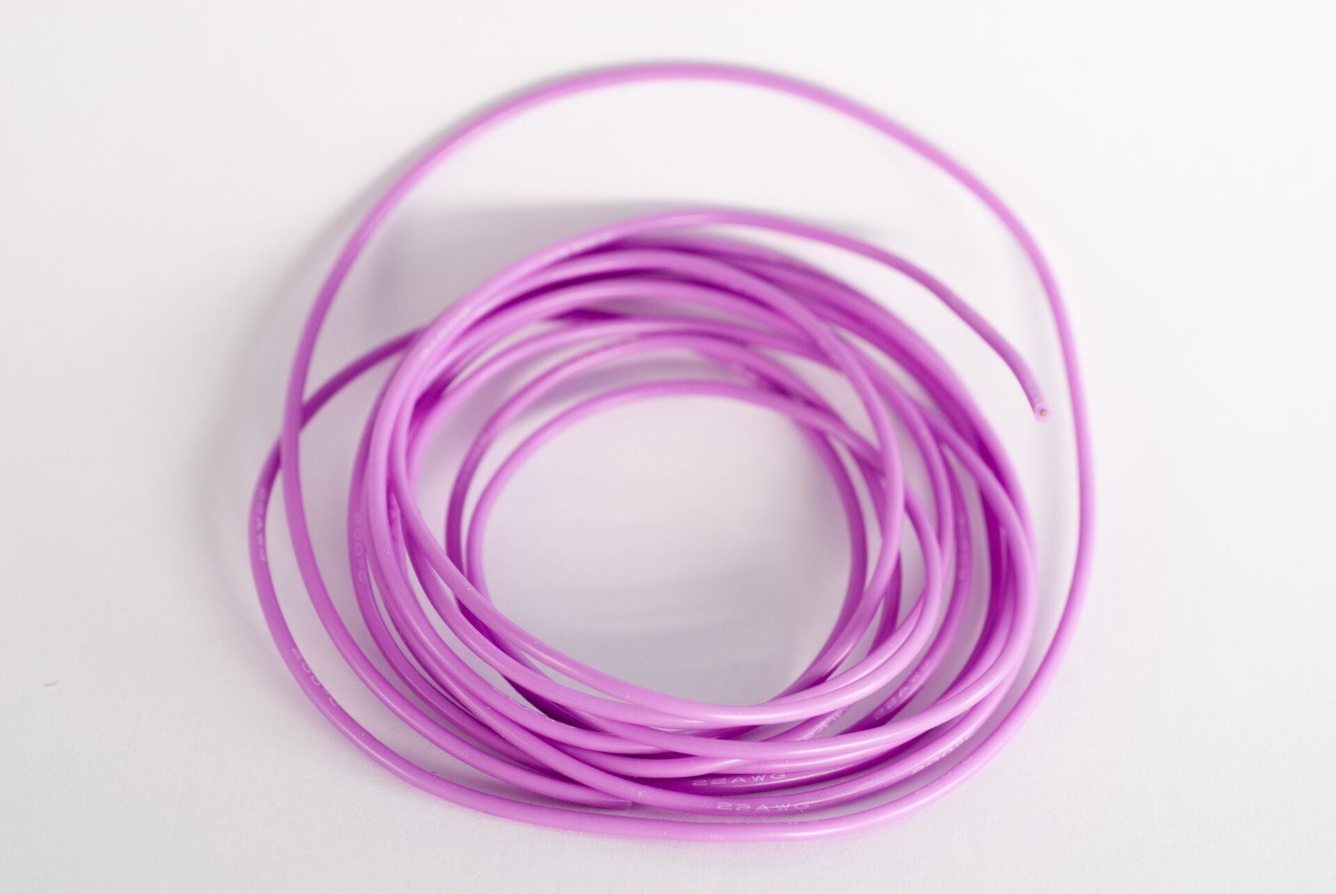 Purple soft Silicone wire 22 AWG image 6