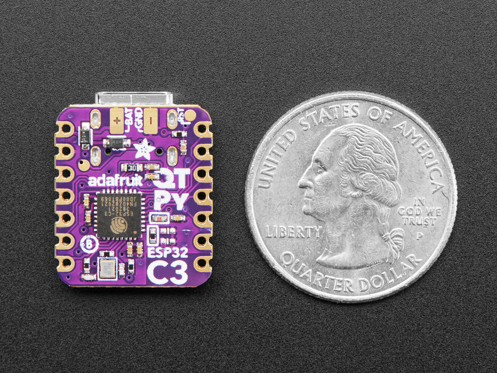 Adafruit ESP32-C3 QT Py WiFi Dev Board w STEMMA QT image 3